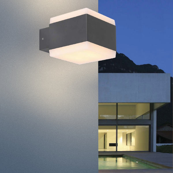 ZUNANJA LED SVETILKA SLICE 12W ANTRACIT GLOBO TOPDOM1