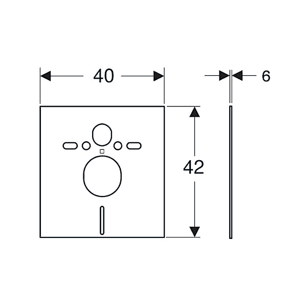 ZVOCNI IZOLACIJSKI SET ZA VISECO SKOLJKO GEBERIT TOPDOM1