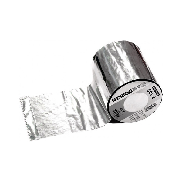 aluminijast parozaporni trak delta polyband p100 dorken topdom