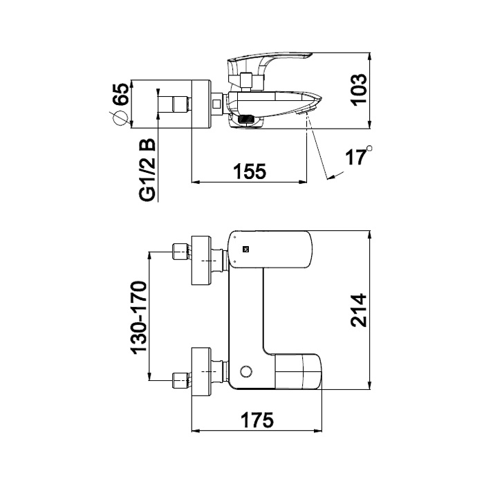 armatura za kad elite e30 00373 unitas topdom 2