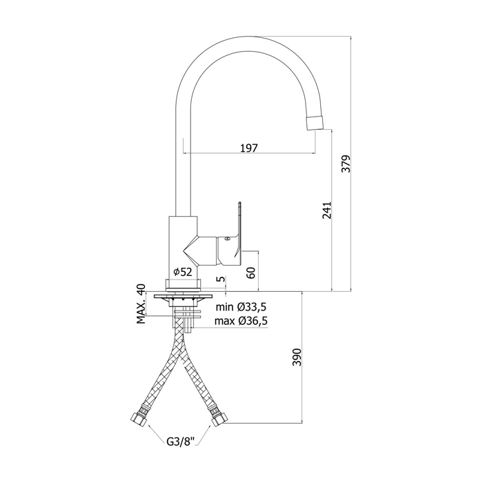 armatura za kuhinjo lime lm180cr paffoni topdom 2