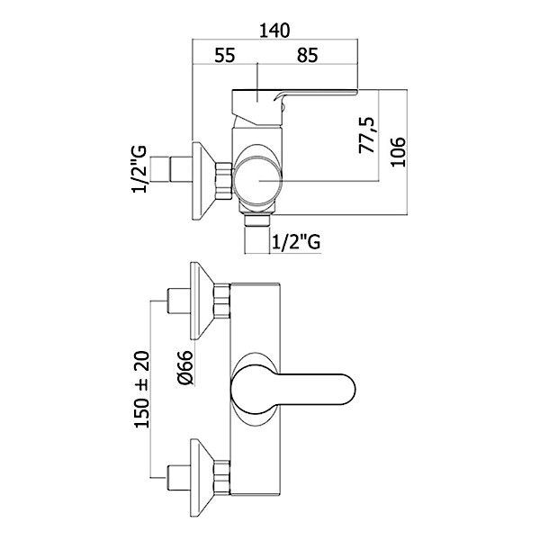 armatura za tus BLU168CR topdom 2
