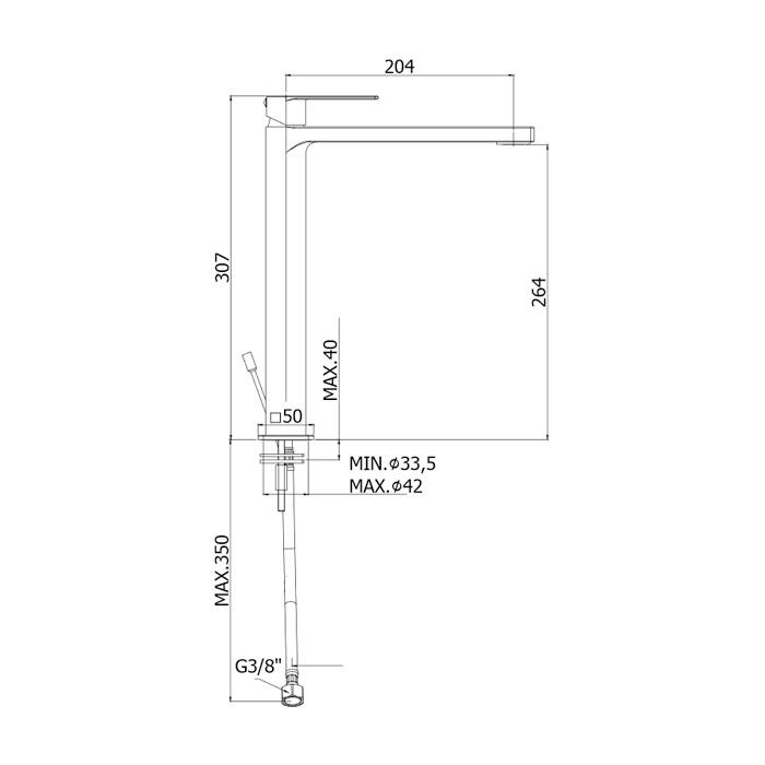 armatura za umivalnik tango ta081cr paffoni topdom 4