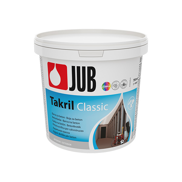 barva za beton jub takril bela1001 075l topdom
