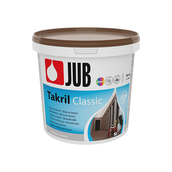 barva za beton jub takril rjava8 075l topdom