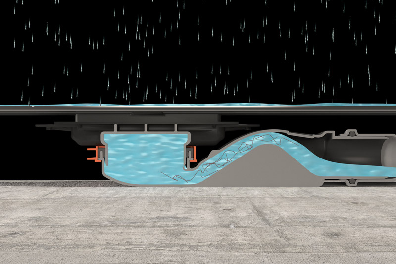 baza za kanaleto kerdi line vario h 40 schluter topdom 5