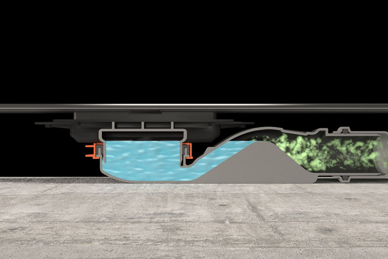 baza za kanaleto kerdi line vario h 40 schluter topdom 6