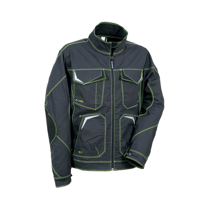 delovna jakna getafe 485 lime antracit cofra topdom