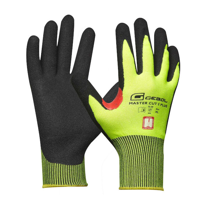 delovne rokavice gebol master cut 5 plus protiurezne topdom