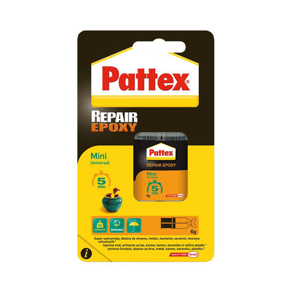 dvokomponentno lepilo pattex repair epoxy topdom