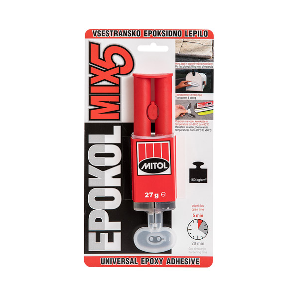 epoksidno lepilo epokol mix 5 27g mitol topdom
