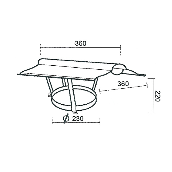 kapa za dimnik rf tip 20 topdom