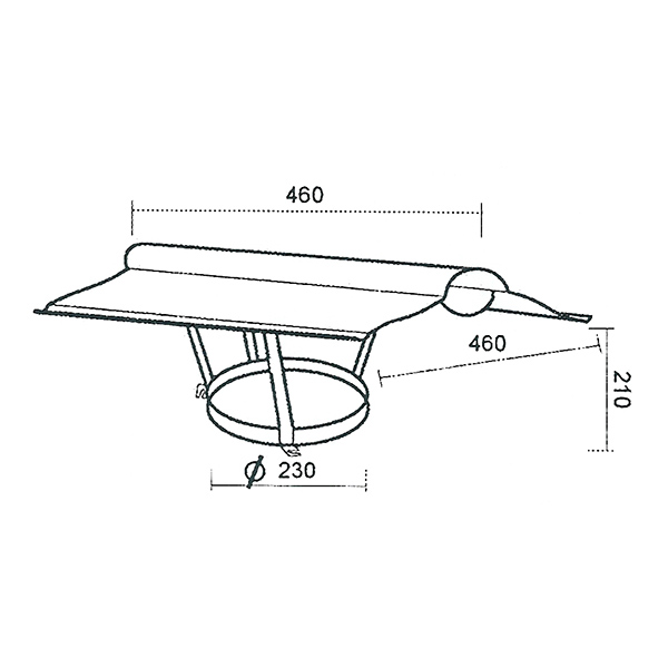 kapa za dimnik rf tip 21 topdom