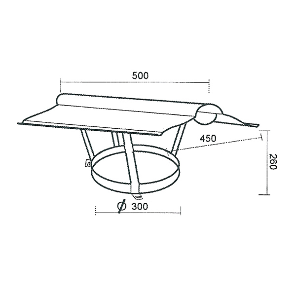 kapa za dimnik rf tip 30 topdom