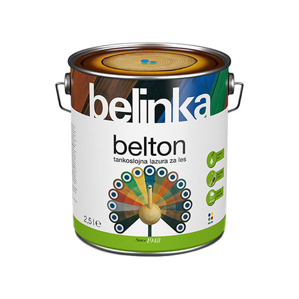 lazura za les belinka belton 2.5l topdom
