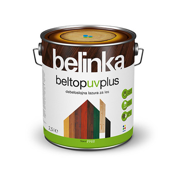 lazura za les belinka beltop uv plus 25l topdom