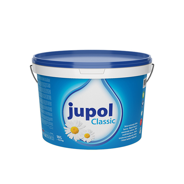 notranja zidna barva jub jupol classic 10l topdom