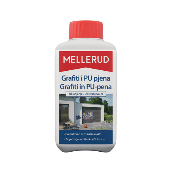 odstranjevalec grafitov in pu pene mellerud topdom