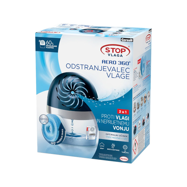odstranjevalec vlage aero360 moder topdom