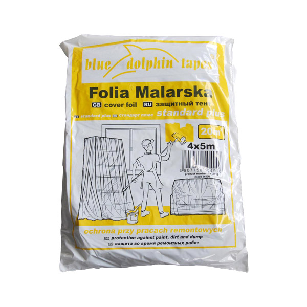 pleskarska zascitna folija 4x5m 15mic topdom