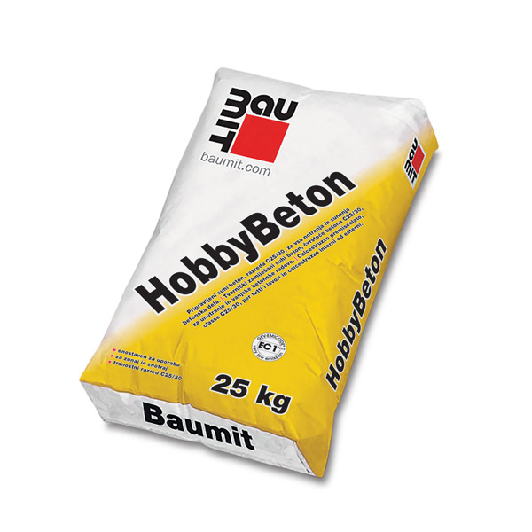pripravljeni suhi beton baumit hobbybeton 25kg topdom