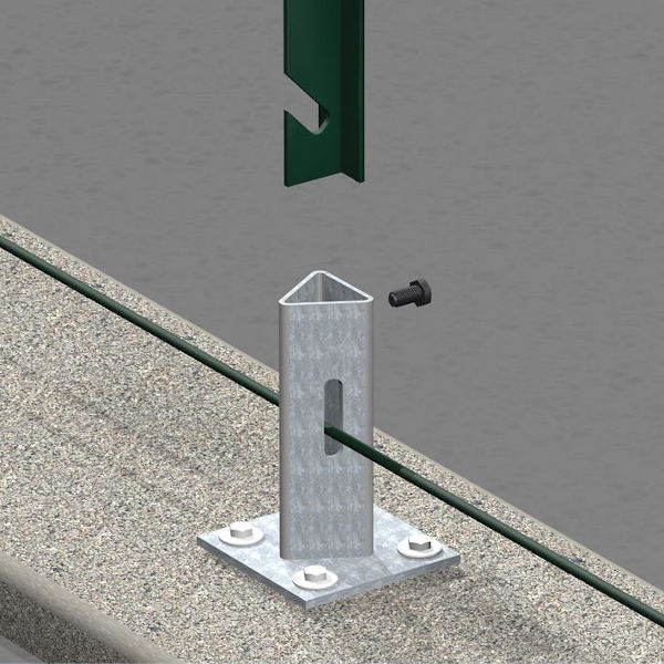 pritrditveni podstavek za steber t pocinkan topdom 2 1