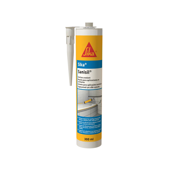sanitarni silikon sika sanisil 300ml topdom
