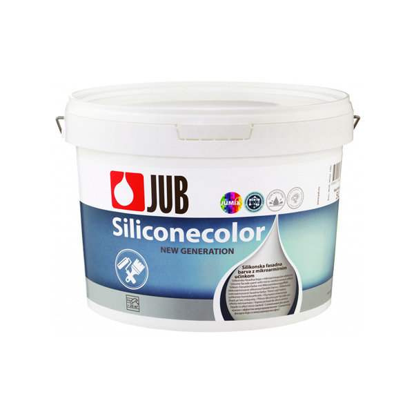 silikonska fasadna barva jub siliconecolor 5l topdom