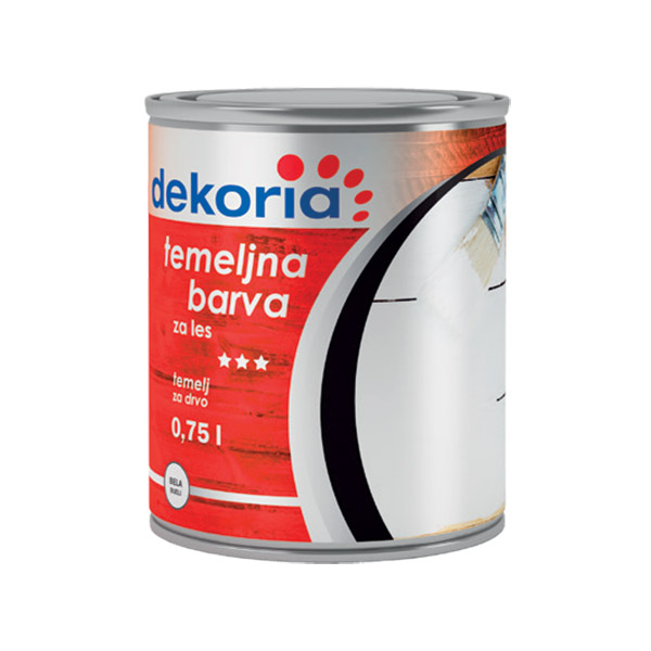 temeljna barva za les dekoria 075l topdom