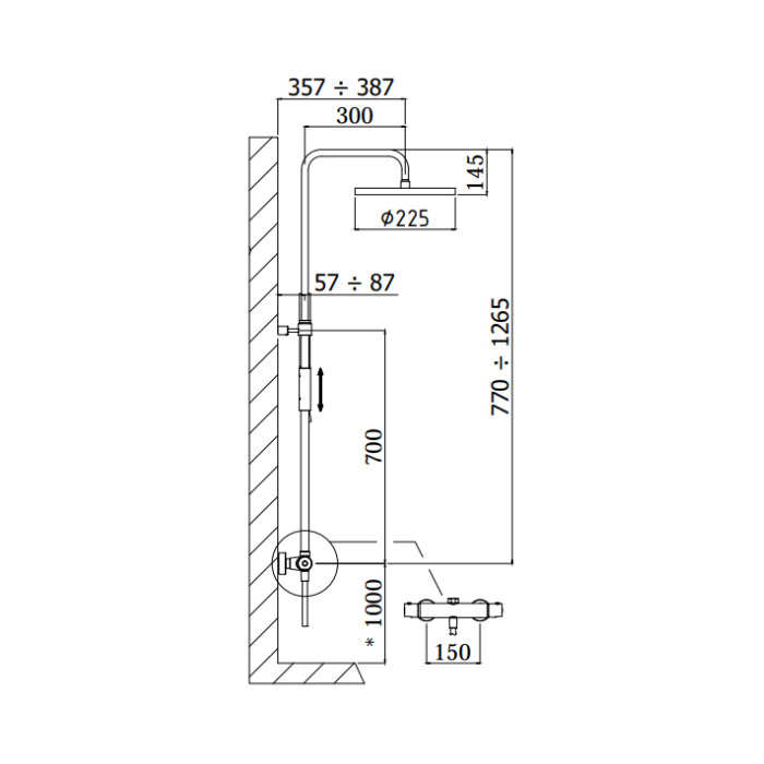 termostatski tus set birillo ZCOL646LIQCR paffoni topdom 2