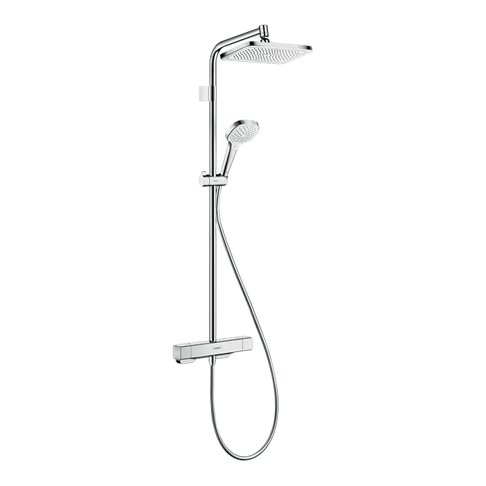 tus set s termostatsko armaturo croma e 280 1jet varia 27696000 hansgrohe topdom