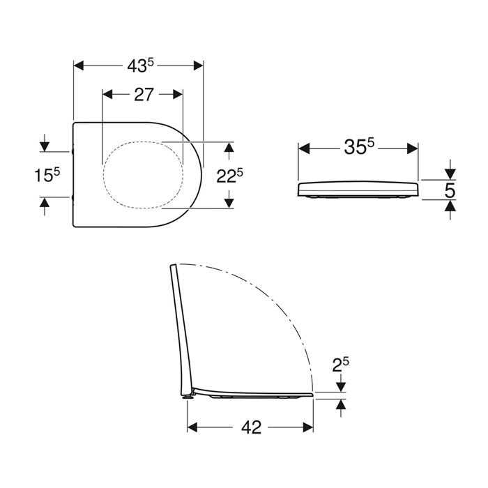 wc deska mehko zapiranje acanto 500.605.01.2 geberit topdom 3