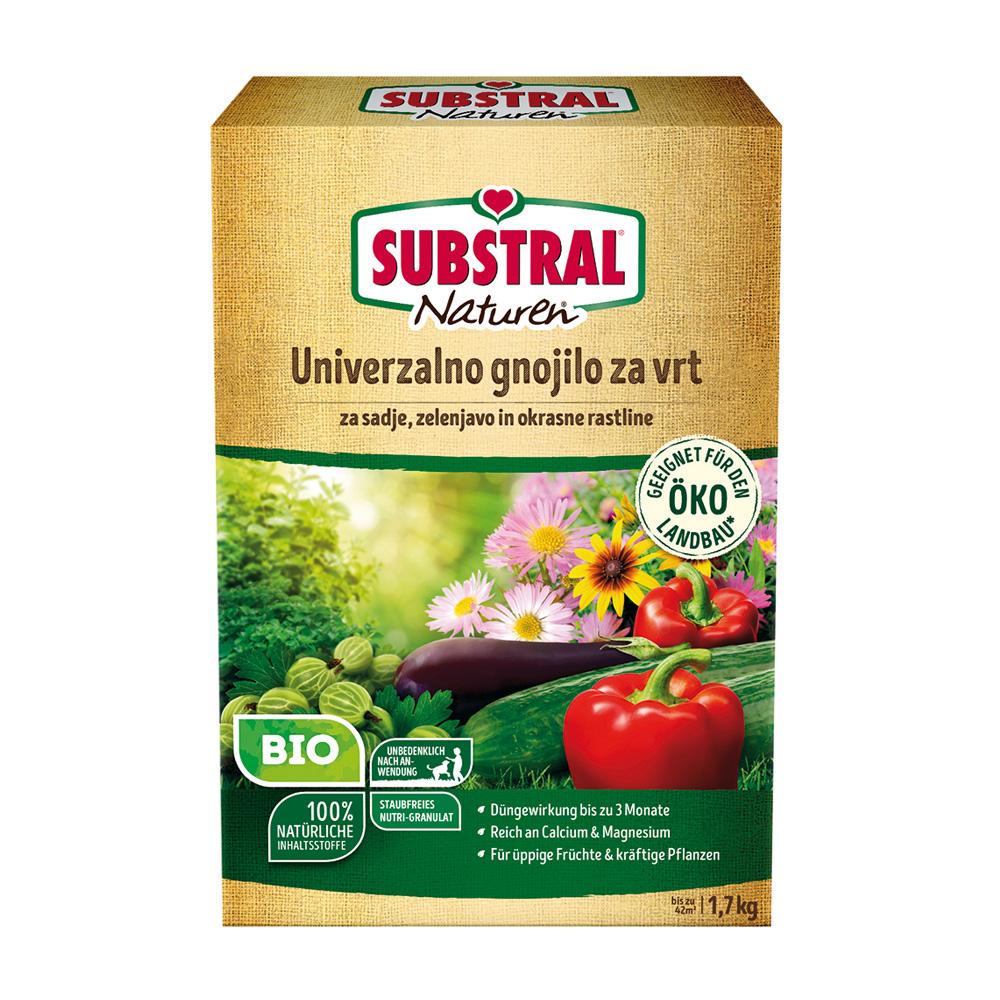 Bio univerzalno gnojilo za vrt Naturen Substral 1 7 kg eobnova