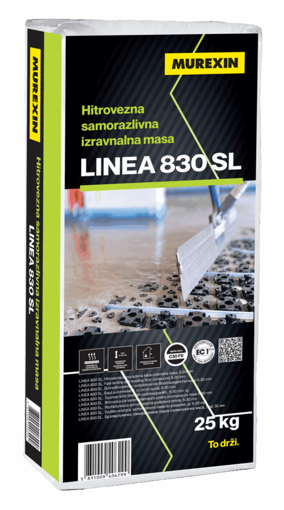 KEMA LINEA 820 M 30KG IZRAVNALNA MASA ZA TLA