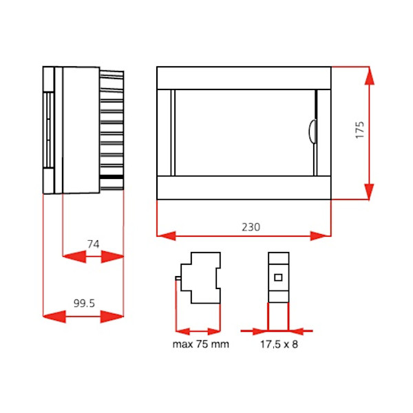 RAZDELILNA HISNA OMARICA VK 90918108 8M NADOMETNA1 TOPDOM