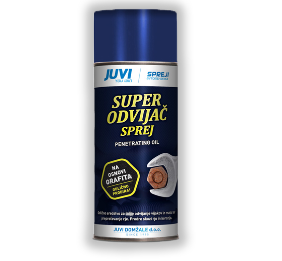 SPREJ SUPER ODVIJAC 400ml SREDSTVO ZA LAZJE ODVIJANJE JUVI
