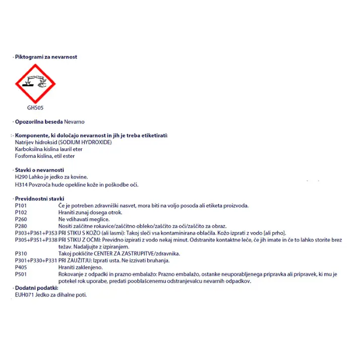 SREDSTVO ZA CISCENJE PECICE IN ZARA 500ml MELLERUD topdom obnova2