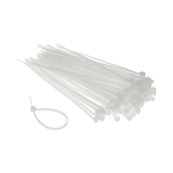 VEZICE 100x2.5mm BELE 100kos TOPDOM