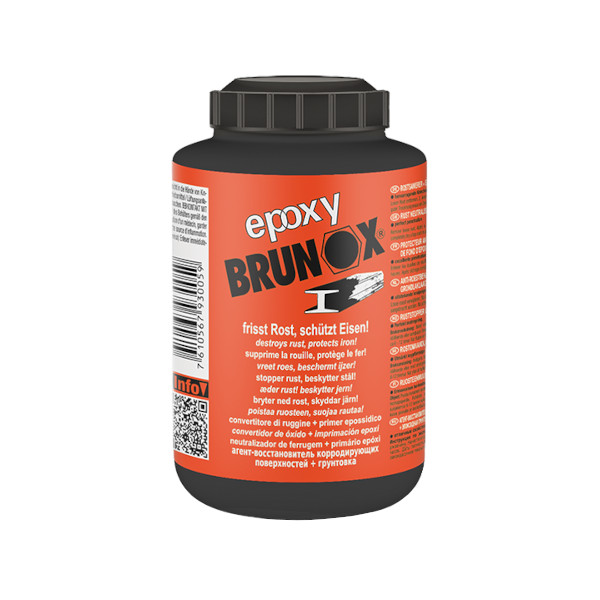 BRUNOX EPOXY 250ml PRETVORNIK RJE IN TEMELJNI PREMAZ EOBNOVA