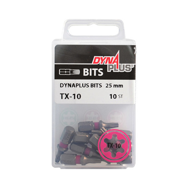 Nastavki TORX 25mm TX 10 2kos pak. DYNA PLUS OBNOVA 2