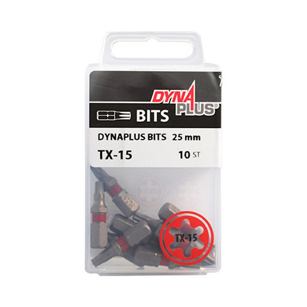Nastavki TORX 25mm TX 15 2kos pak. DYNA PLUS OBNOVA 2