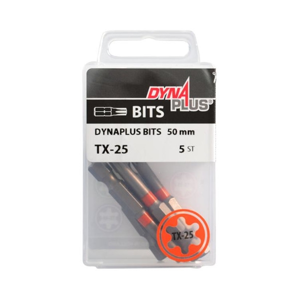 Nastavki TORX 50mm TX 25 2kos pak DYNA PLUS OBNOVA 2