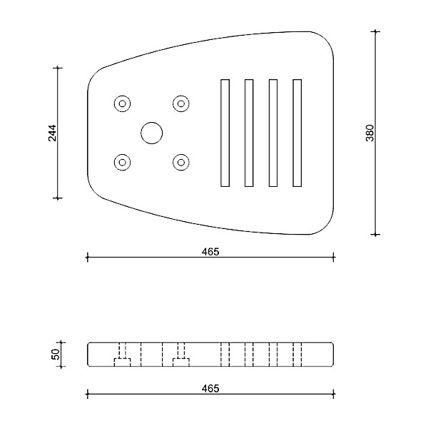 betonski podstavek za vodni vrtni steber bianca topdom 2 eobnova