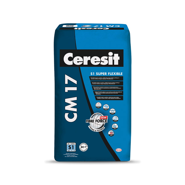 CERESIT CM 17 25KG C2TES1 EXTRA ELASTICNO LEPILO EOBNOVA eobnova