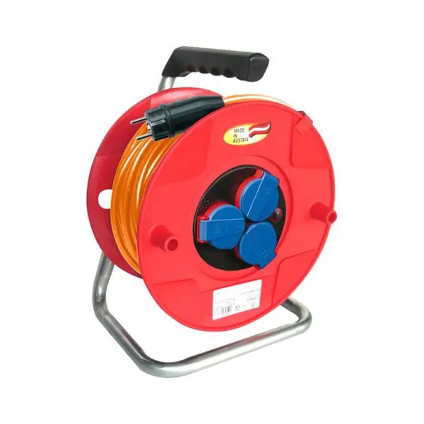 Podaljsek kolutni 33m 3 vtic pokrovi 3x15mm2 Brennenstuhl topdom obnova