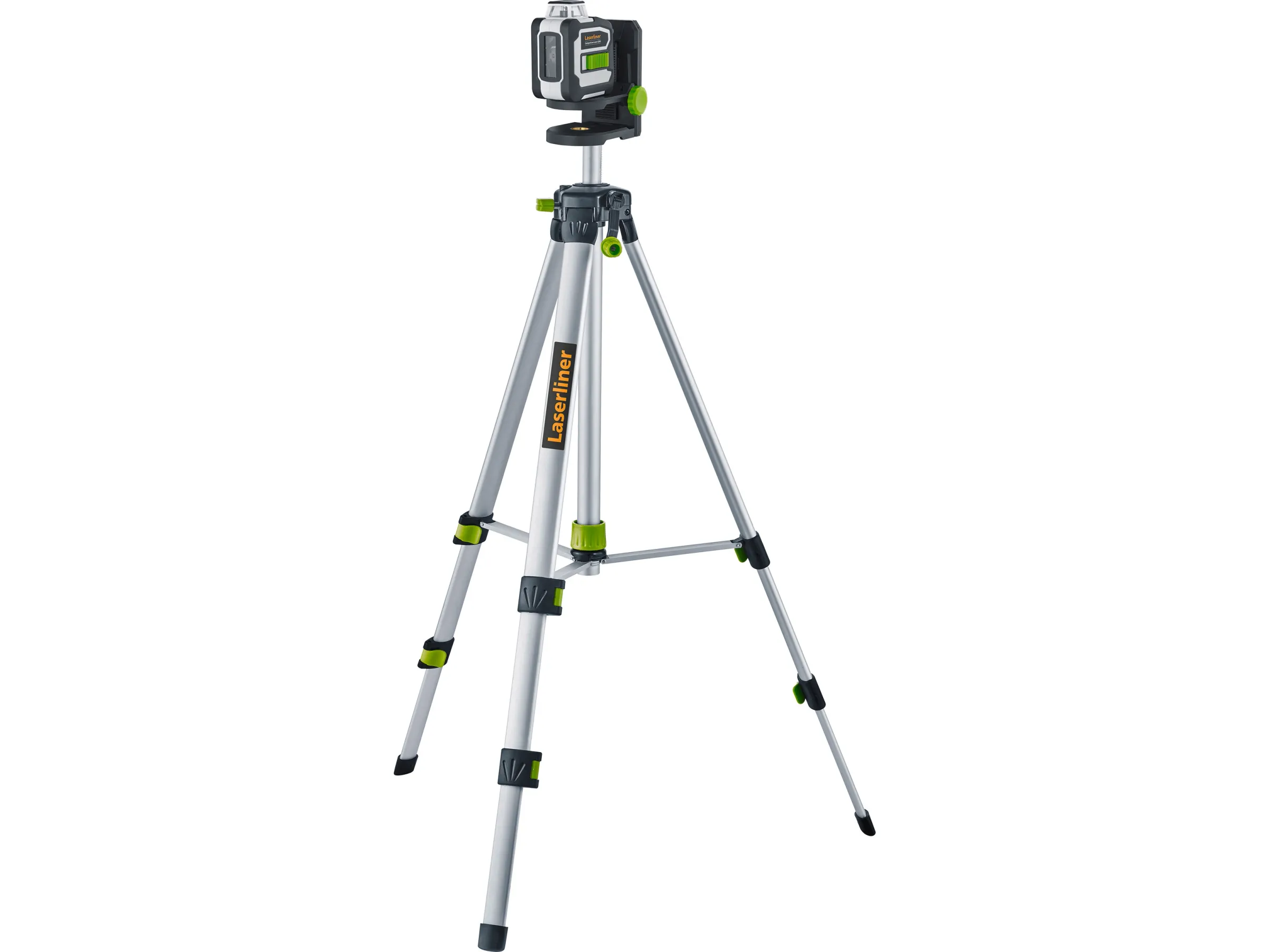 Laser linijski Compact Line zeleni G360 in stojalo LASERLINER 1 topdom obnova eobnova