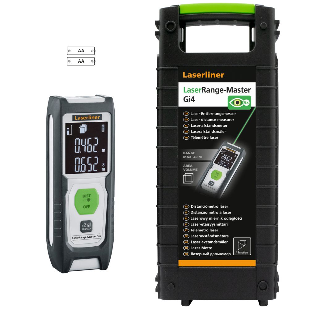 Merilnik razdalj laserskiMaster Gi4 40m LASERLINER topdom obnova eobnova