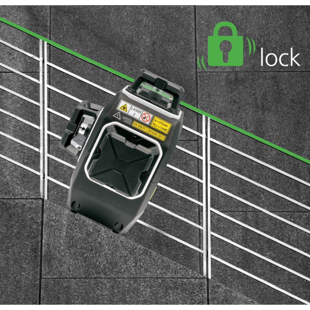 SET TRIDIMENZIONALNI LASER MASTERPLANE LASER 3G PRO 2 BATERIJI IN L BOXX LASERLINER eobnova 8