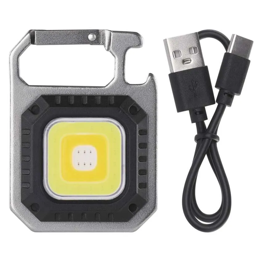 SVETILKA LED OBESEK ZA KLJUCE750lm POLNILNA USB C EMOS eobnova 2