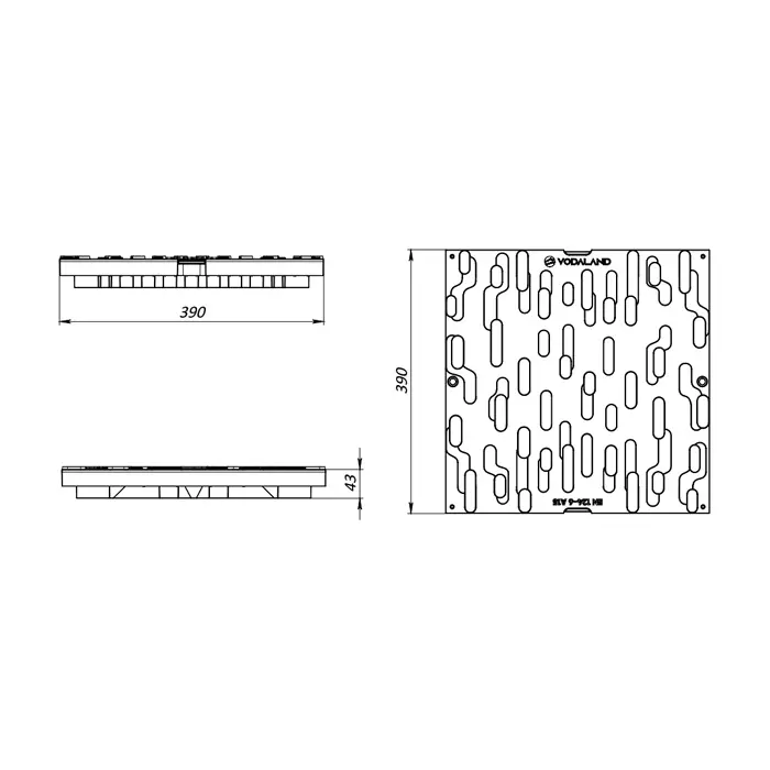 CRN PP POKROV ZA JASEK BASE 40x40cm A15 TOPDOM OBNOVA2